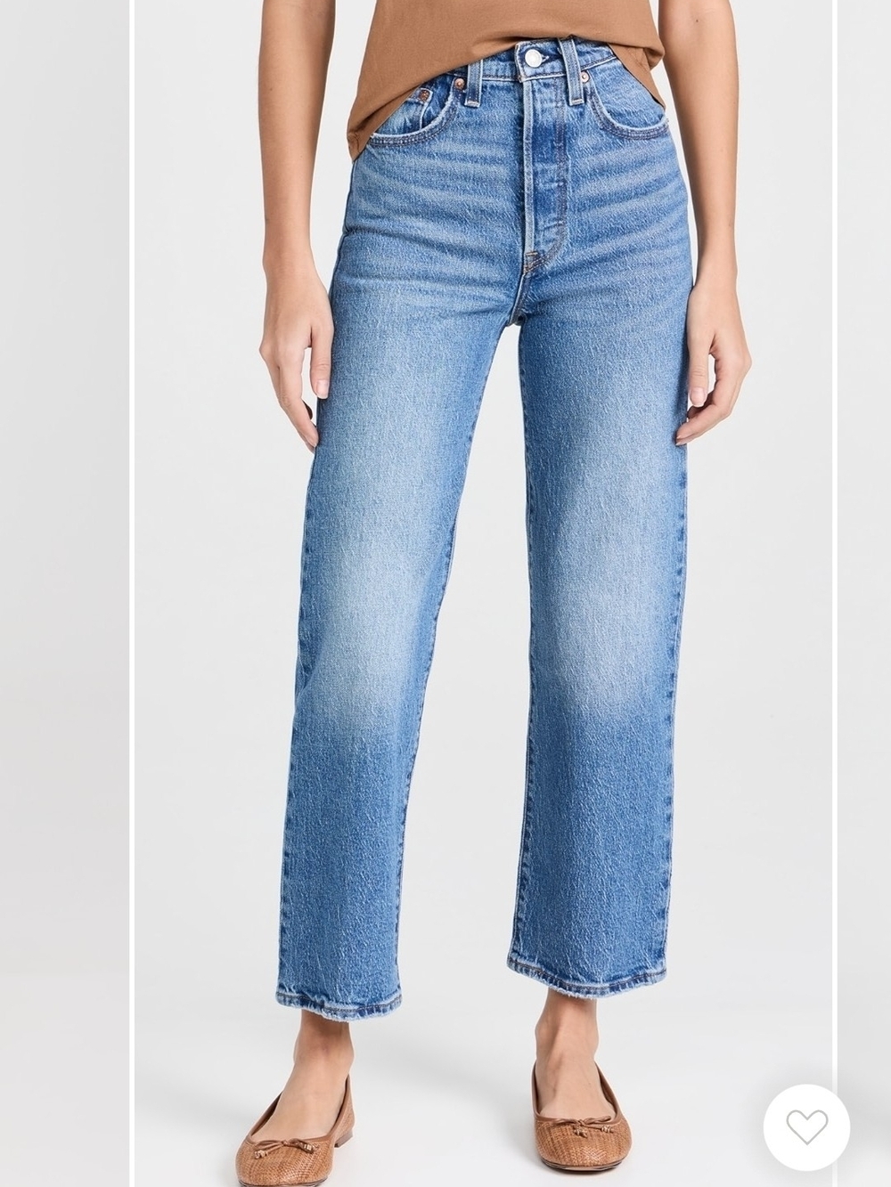 Levi's Ribcage Straight Ankle jeans